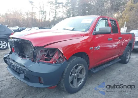 2014 Ram 1500 Express из США, поврежденный, VIN 1C6RR7FT9ES106392